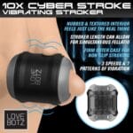 10X Cyber Stroke Vibrating Masturbator 5
