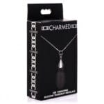 10X Vibrating Silicone Teardrop Necklace 1