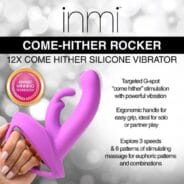 12X Come Hither Rocker Silicone Vibrator