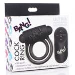 28X Vibrating Cock Ring black 2