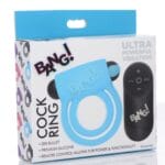 28X Vibrating Cock Ring blue 1