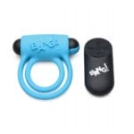 28X Vibrating Cock Ring blue 2