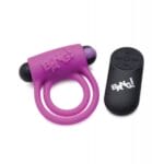 28X Vibrating Cock Ring purple 2