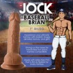 Baseball Brian 7 Inch Dildo 3