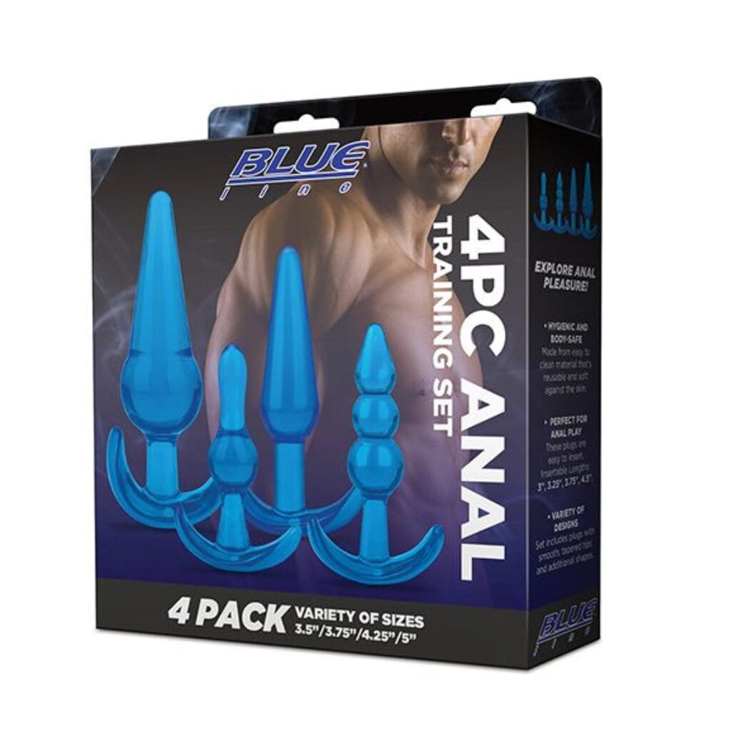 Blue Line Anal Training Set – Jelly Blue 1