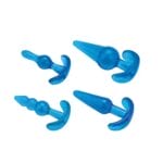 Blue Line Anal Training Set – Jelly Blue 3