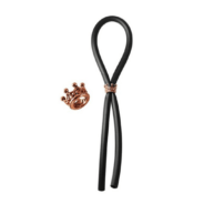 Bolo Rose Gold Crown Slider Silicone Lasso