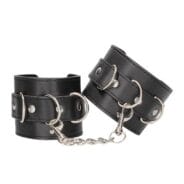 Ouch Bonded Leather Hand/Ankle Cuffs