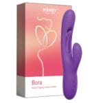 Bora G-Spot Tapping Rabbit Vibrator - Purple 1