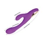 Bora G-Spot Tapping Rabbit Vibrator - Purple 3