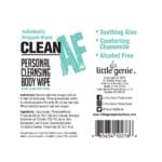 Clean AF Personal Cleansing Body Wipes 2