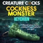 Cockness Monster Mini Dildo Key Chain 1