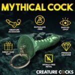 Cockness Monster Mini Dildo Key Chain 3