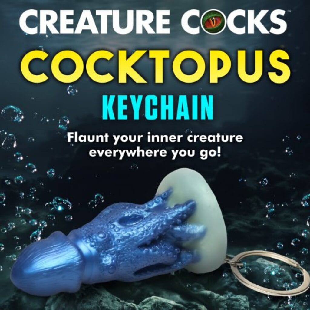 Cocktopus Mini Dildo Key Chain 1