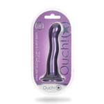 Curvy G Spot Dildo - Metallic Purple 3