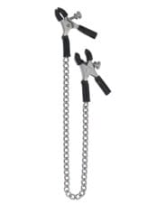 Spartacus Adjustable Micro Plier Nipple Clamps w-Link Chain