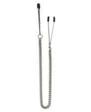 Spartacus Adjustable Tweezer Nipple Clamps w-Jewel Chain