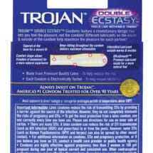Trojan Double Ecstasy Condom