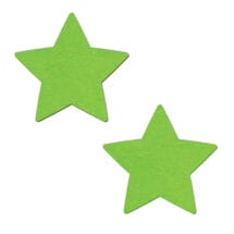 Pastease Premium Star - Glow in the Dark Green O-S