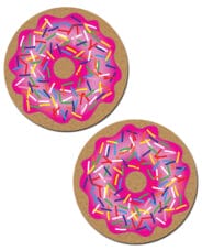 Pastease Premium Donut w-Sprinkles - Pink O-S