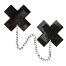 Pastease Chain Plus X Liquid Cross - Black O-S