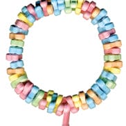 Rainbow Penis Candy Necklace