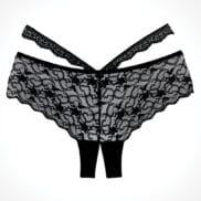 Adore Heartbreaker Panty Black O-S