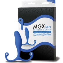 Aneros MGX Syn Trident Series Special Edition Prostate Stimulator - Blue