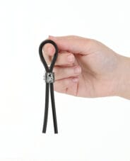 Lux Active Tether Adjustable Cock Tie - Black