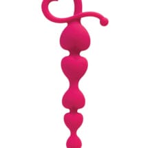 Curve Toys Gossip Hearts on a String - Magenta