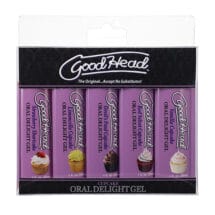 GoodHead Tropical Fruits Oral Delight Gel - Asst. Flavors Pack of 5