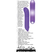 Evolved The G-Rave Light Up Vibrator - Purple