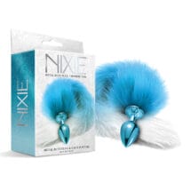 Nixie Metal Butt Plug W/faux Fur Tail