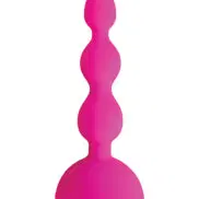 Sweet Sex Nookie Nectar Beads Vibe w-Remote - Magenta