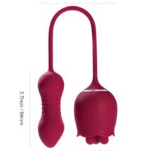 Rosa Rotating Rose Toy - Red