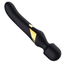 Dorcel Dual Orgasms Wand - Black-Gold