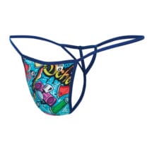 Male Basics Sinful Hipster Wow T Thong G-string Print