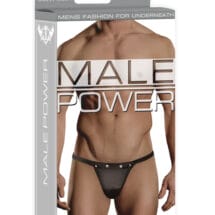 Male Power Rip Off Thong with studs