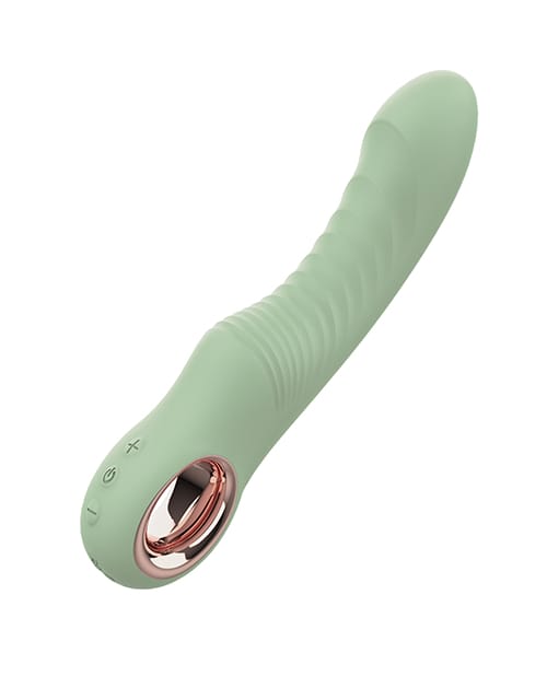 Nobu Gwen G-Spot Vibrator w-Removable Bullet - Green