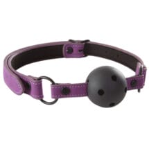 Lust Bondage Ball Gag - Purple
