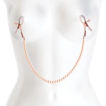 Bound Nipple Clamps - Rose Gold