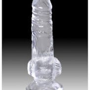 King Cock Clear Cock W/balls