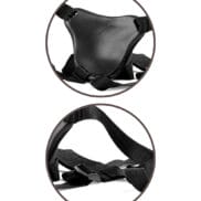 King Cock Elite Comfy Body Dock Strap On Harness - Black