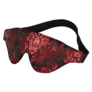 Scandal Black Out Eyemask -  Black-Red