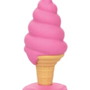 Naughty Bits Yum Bum Ice Cream Cone Butt Plug - Pink