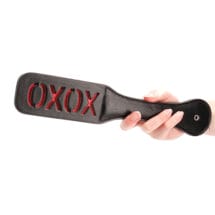 Shots Ouch XOXO Paddle - Black