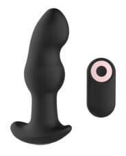 Gender Fluid Frission Anal Vibe w-Remote - Black