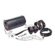 Master Series Kinky Clutch Black Bondage Set w-Carrying Case