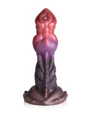 Creature Cocks Deep Diver Silicone Dildo - Multi Color