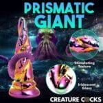 Enchantress Rainbow Glass Dildo 3